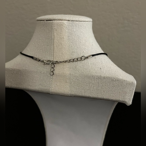 NEW Stone Heart Shaped 18 in. Necklace #3 - Picture 3 of 3